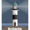 Bramon fyr - motiv för poster.
